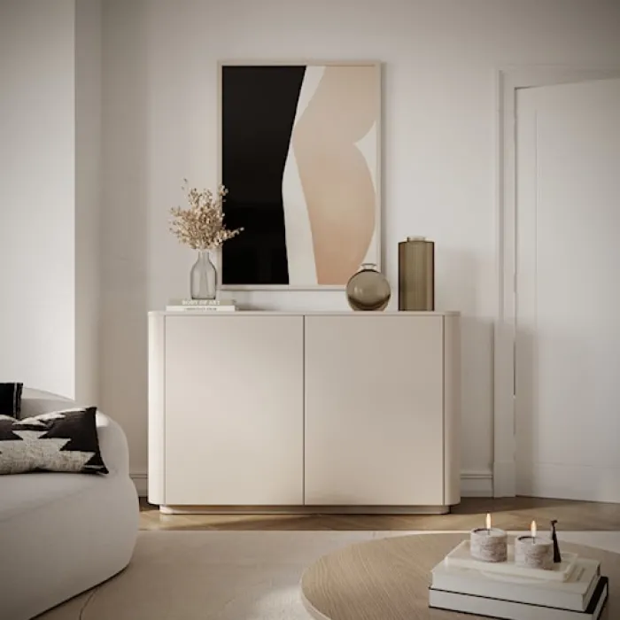 Komoda dwudrzwiowa Luvio 140 cm kaszmir