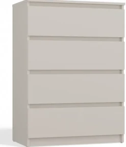 Komoda Malwa z czterema szufladami 70 cm kaszmir