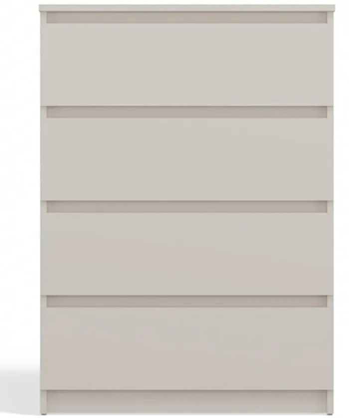 Komoda Malwa z czterema szufladami 70 cm kaszmir