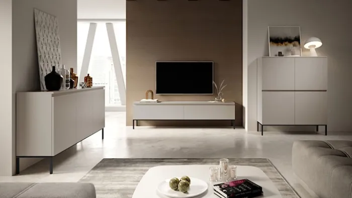 Komoda trzydrzwiowa Bemmi 150 cm kaszmir