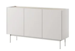 Komoda trzydrzwiowa Color 144 cm Kaszmir / Dąb Linea