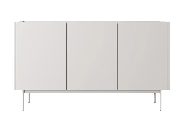 Komoda trzydrzwiowa Color 144 cm Kaszmir / Dąb Linea