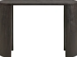 Konsola Bibione 114 cm ciemnobrązowa