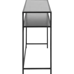 Konsola do przedpokoju Seaford 120x35 cm popielata
