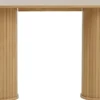 Konsola Gativel 130 cm lamele dąb naturalny