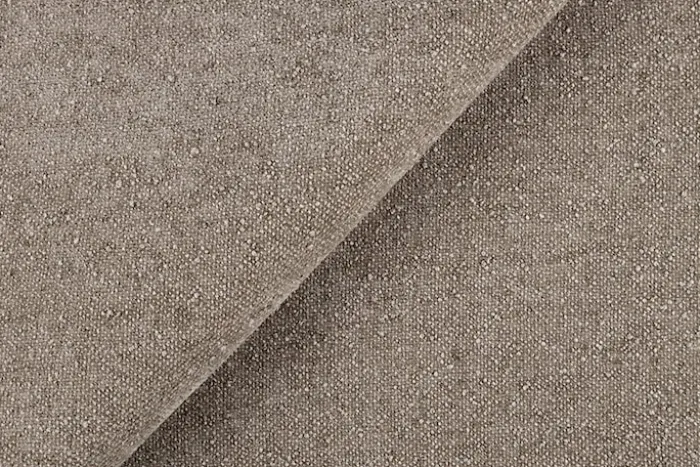 Łóżko tapicerowane Puffly 160x200 cm z pojemnikiem stelaż metalowy jasnobrązowy szenil