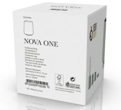 Kubek na szczoteczki do zębów Nova One zielony