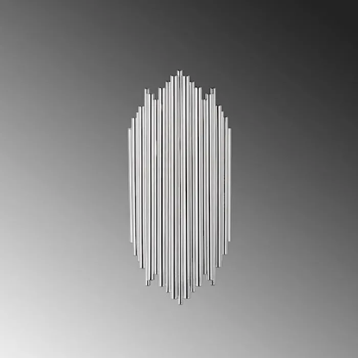 Lampa ścienna Bolines 50 cm chromowana