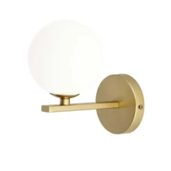 Lampa ścienna Lassila mosiężna