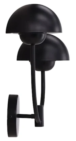 Lampa ścienna Lyckorna x2 35 cm czarna