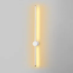 Lampa ścienna Walriefle 91 cm biała