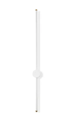 Lampa ścienna Walriefle 91 cm biała