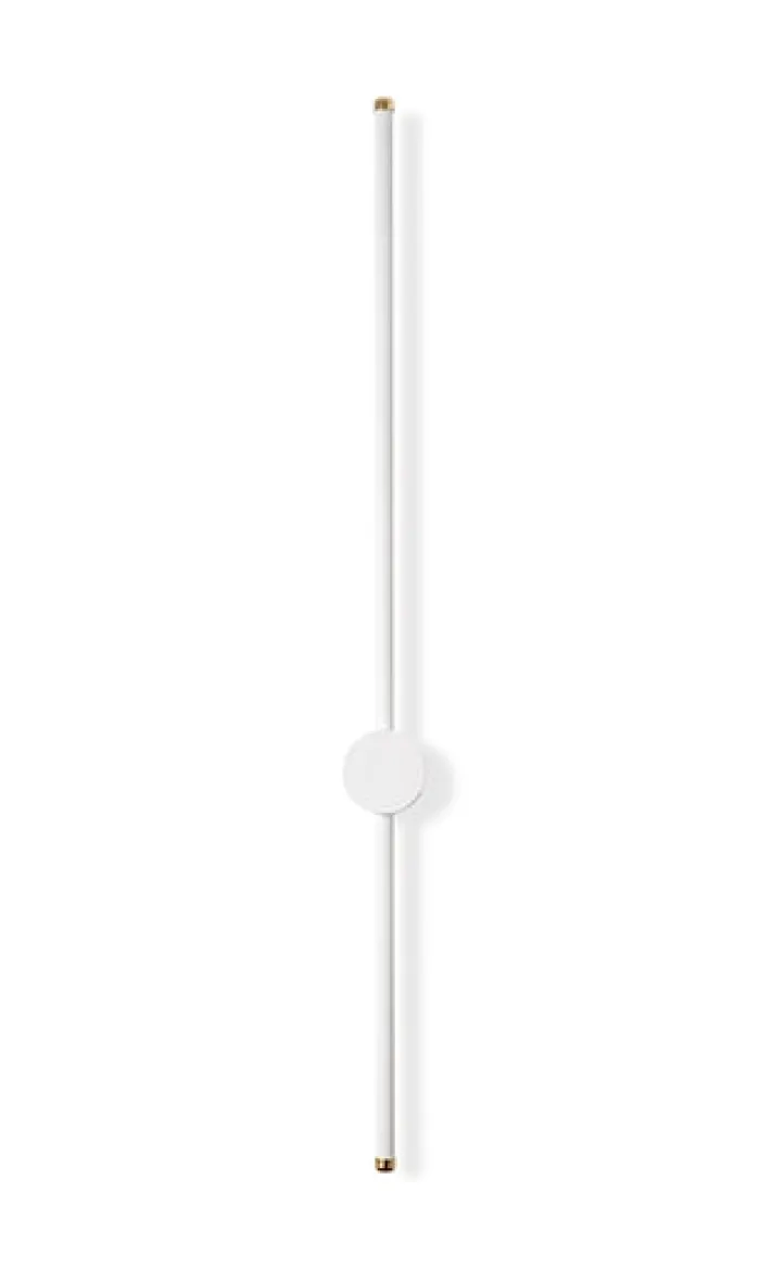 Lampa ścienna Walriefle 91 cm biała