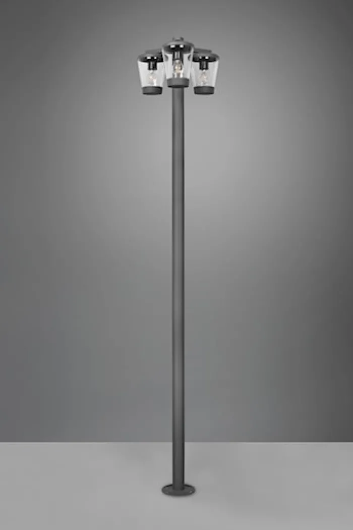 Lampa ogrodowa Cavado 220 cm antracytowa