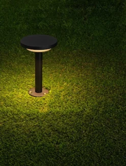 Lampa ogrodowa Ceyelly LED 24 cm czarna