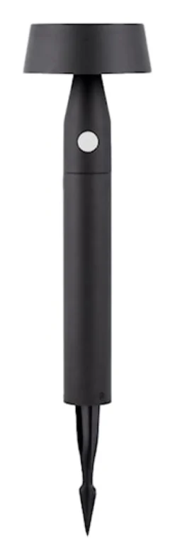 Lampa ogrodowa Choope LED solarna czarna