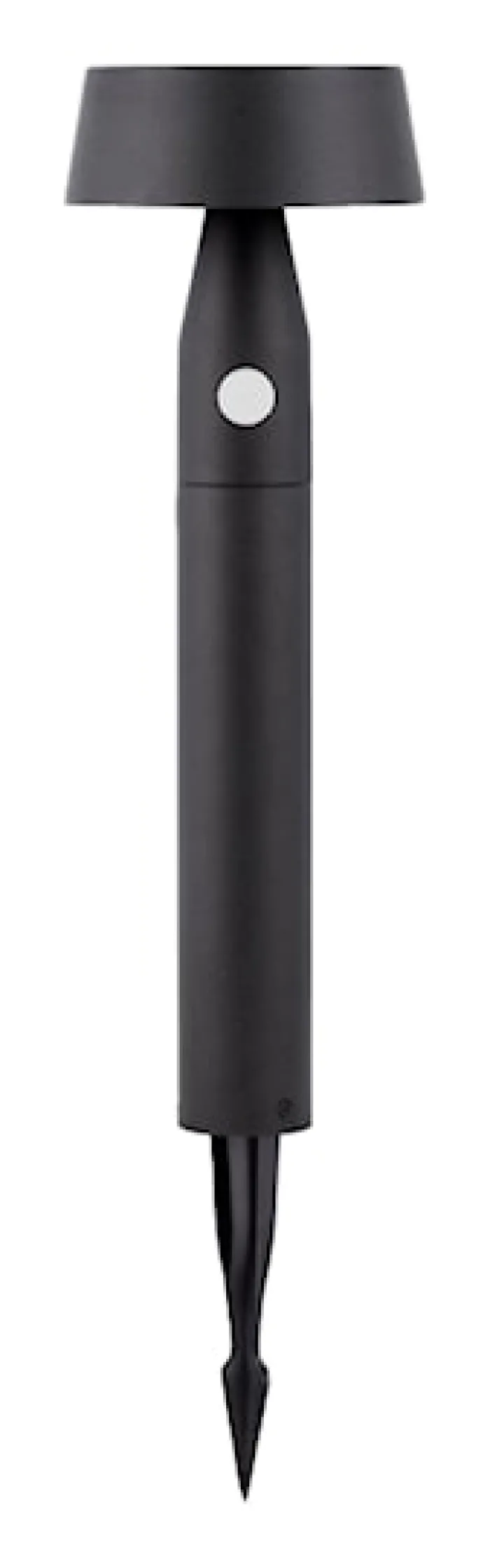 Lampa ogrodowa Choope LED solarna czarna