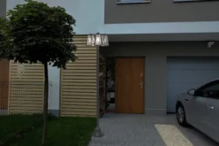 Lampa ogrodowa Fia x3 186 cm czarna