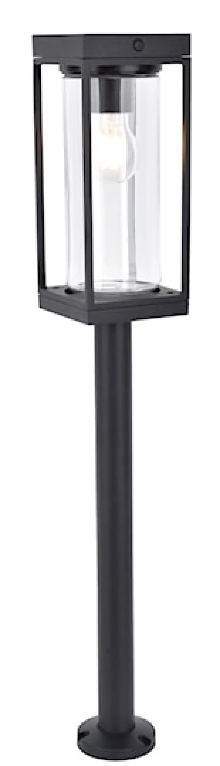 Lampa ogrodowa Flair LED solarna czarna