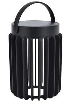 Lampa ogrodowa Kozy LED solarna czarna