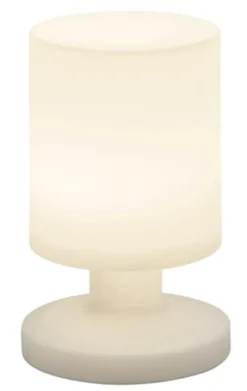Lampa ogrodowa Lora LED bia艂a