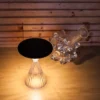 Lampa ogrodowa Miyi LED solarna czarna