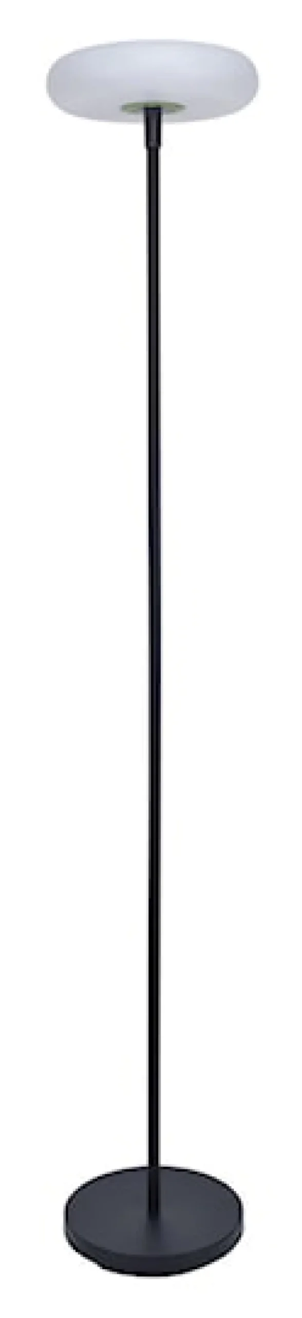 Lampa ogrodowa Pops LED solarna 173 cm czarna