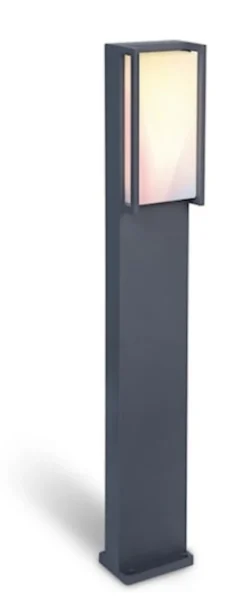 Lampa ogrodowa Qubo LED antracytowa