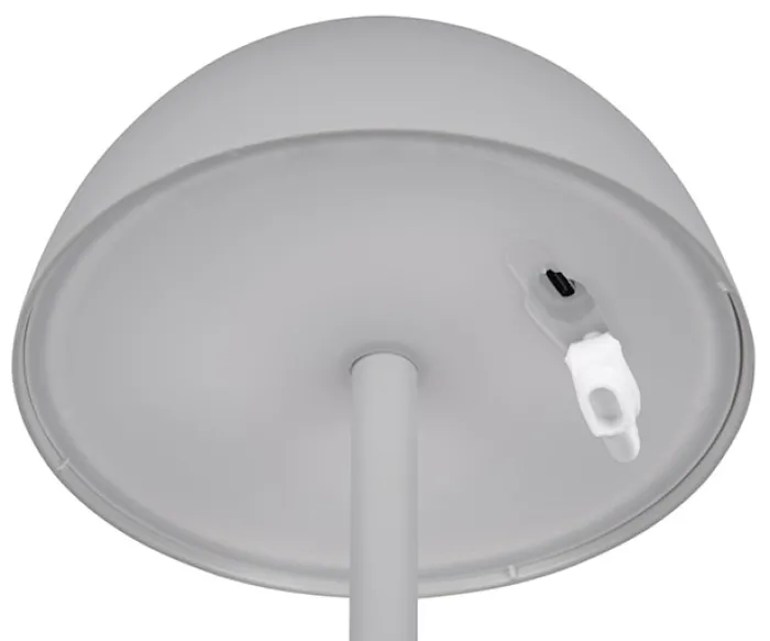 Lampa ogrodowa Ricardo LED szara