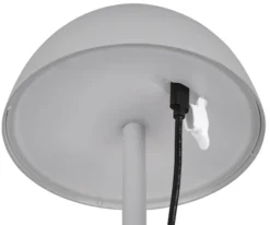 Lampa ogrodowa Ricardo LED szara