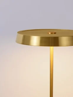 Lampa podłogowa Bleggy LED złota