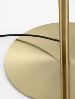 Lampa podłogowa Daugene czarno-złota