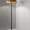 Lampa podłogowa Digilly czarno-brązowa