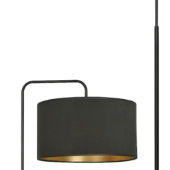 Lampa podłogowa Hellid 150 cm czarna