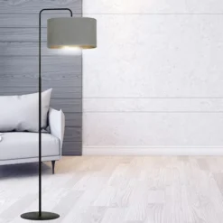Lampa podłogowa Hellid 150 cm szara