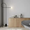 Lampa podłogowa Latuary czarna