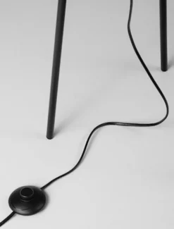 Lampa podłogowa Valoan LED złoto-czarna