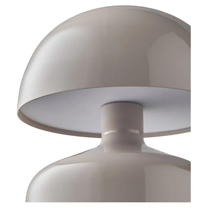 Lampa stołowa Aulla LED szara