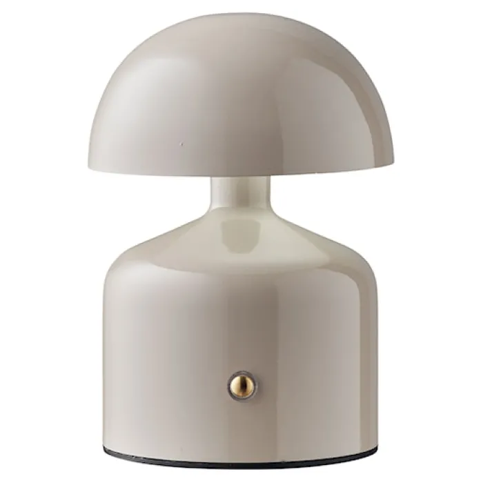 Lampa stołowa Aulla LED szara