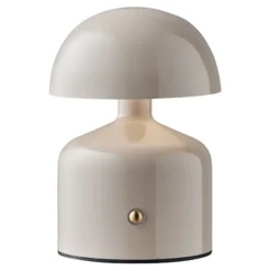 Lampa stołowa Aulla LED szara