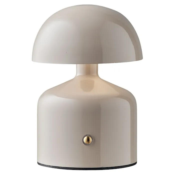 Lampa stołowa Aulla LED szara