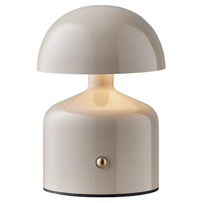 Lampa stołowa Aulla LED szara