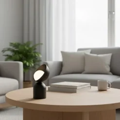 Lampa stołowa Boto czarna