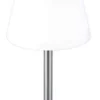 Lampa stołowa Emerald LED biało-srebrna