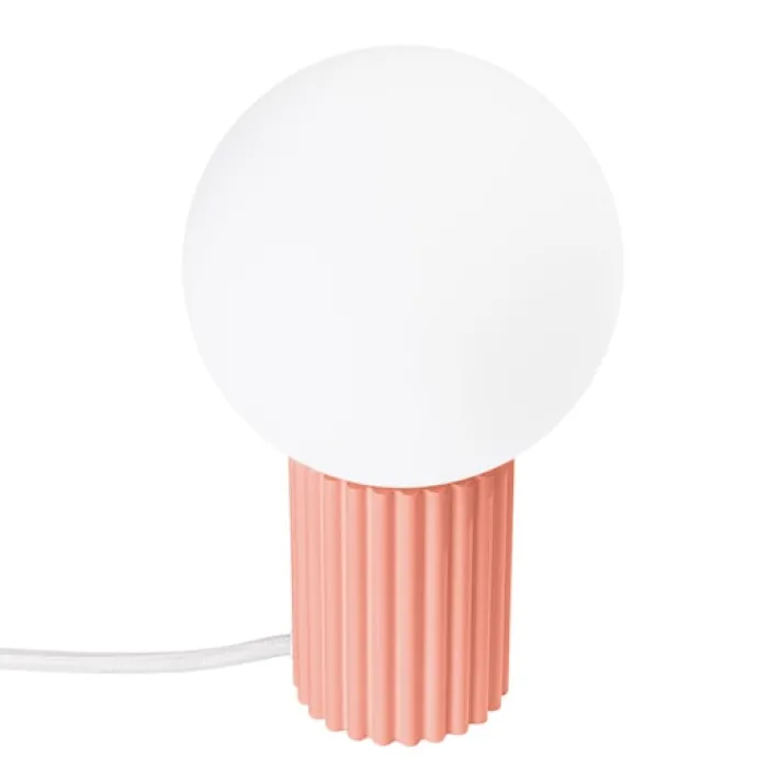 Lampa stołowa Halo brzoskwiniowa