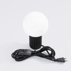 Lampa stołowa Halo czarna