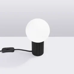 Lampa stołowa Halo czarna