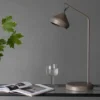 Lampa stołowa Isaberg 52 cm jasnobrązowa