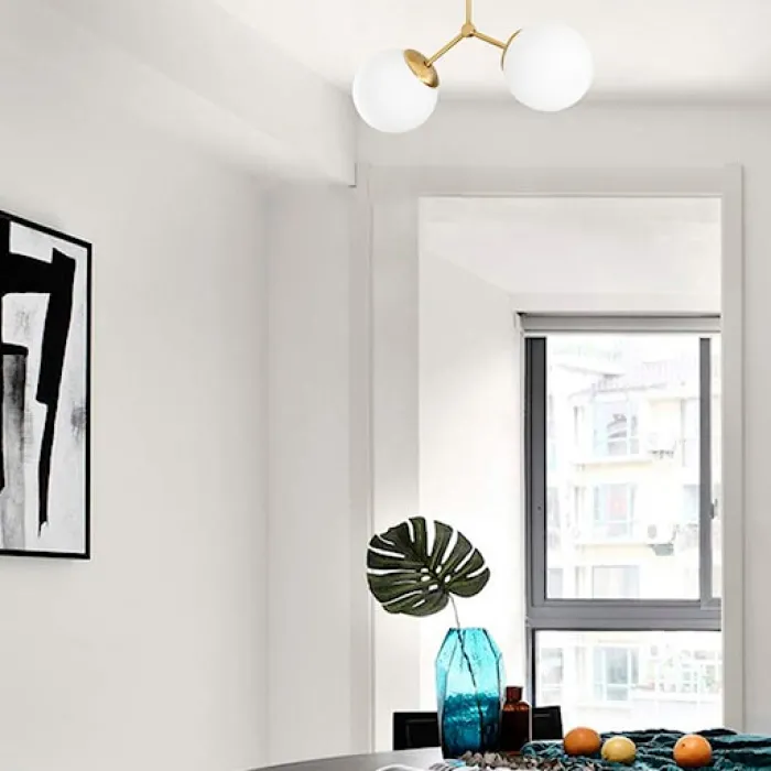 Lampa sufitowa Beid x2 złota