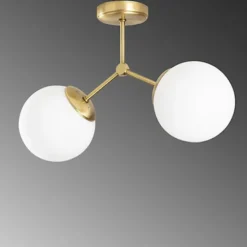 Lampa sufitowa Beid x2 złota